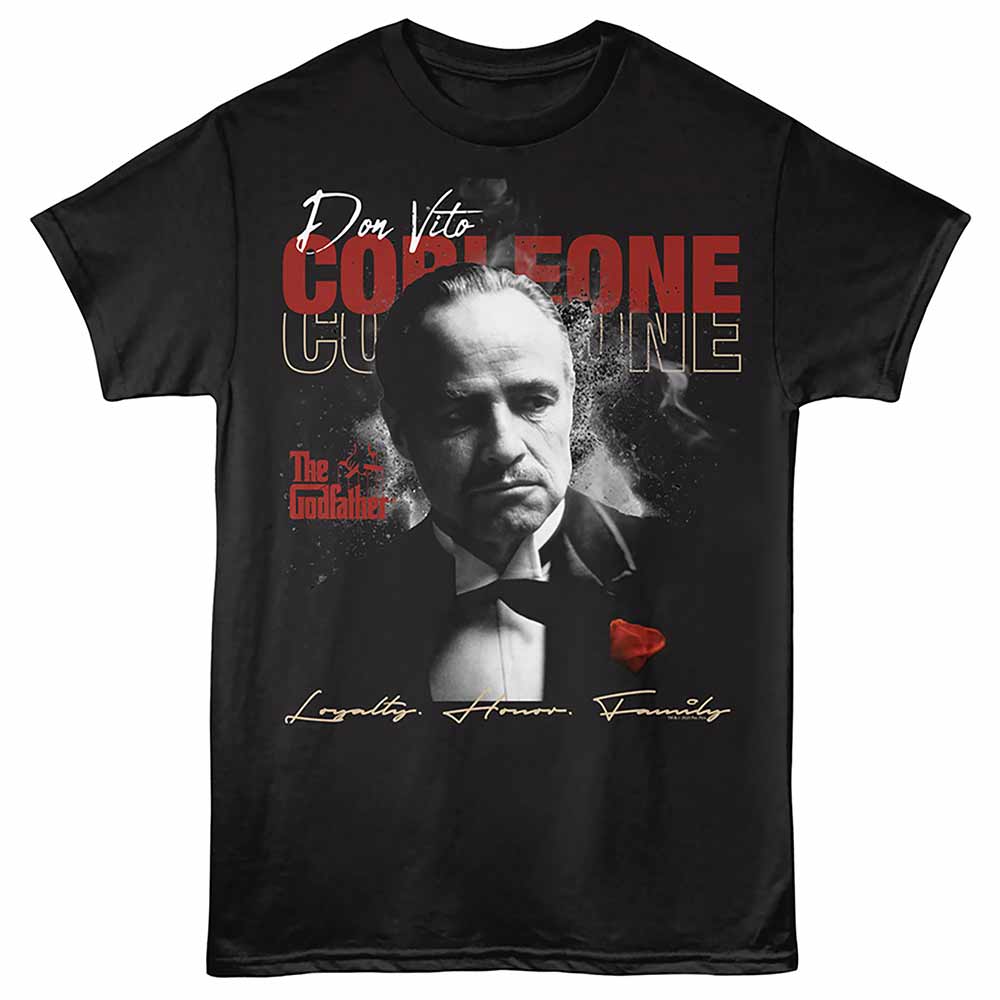 Godfather - GODFATHER LOYALTY HONOR FAMILY Adult Shirt