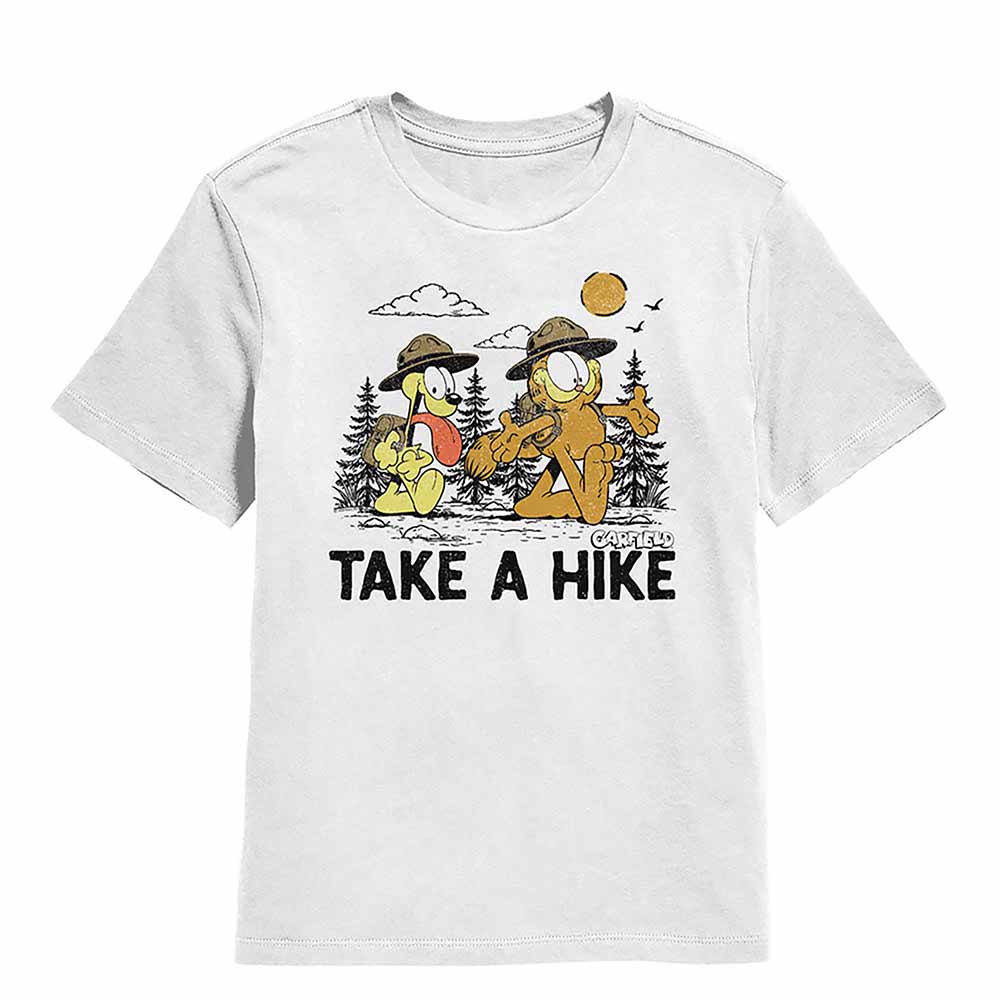 Garfield - GARFIELD TAKE A HIKE Youth Shirt