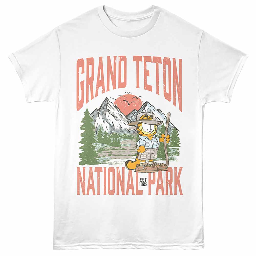 Garfield - GARFIELD GRAND TETON HIKE Adult Shirt