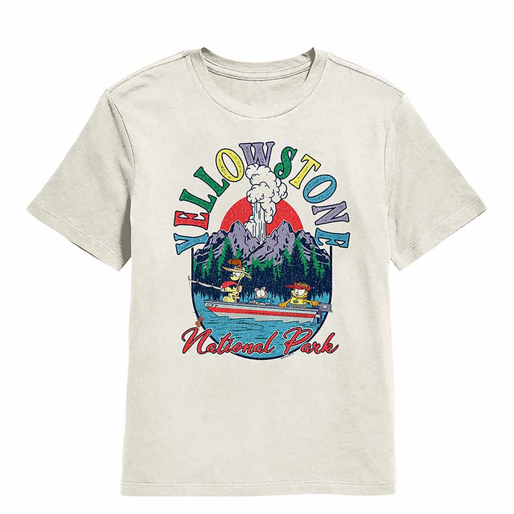 Garfield - GARFIELD YELLOWSTONE BOATING ALT Youth Shirt