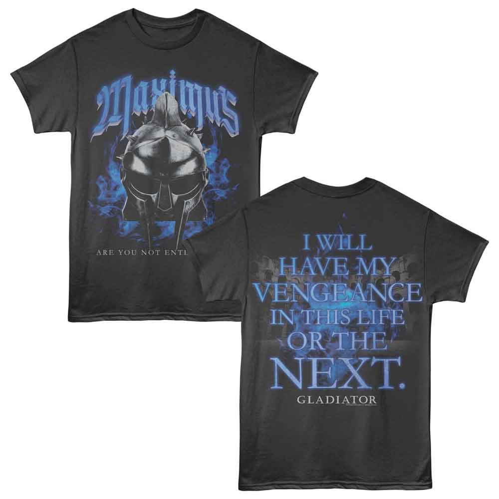 Gladiator - GLADIATOR MAXIMUS F B Adult Shirt