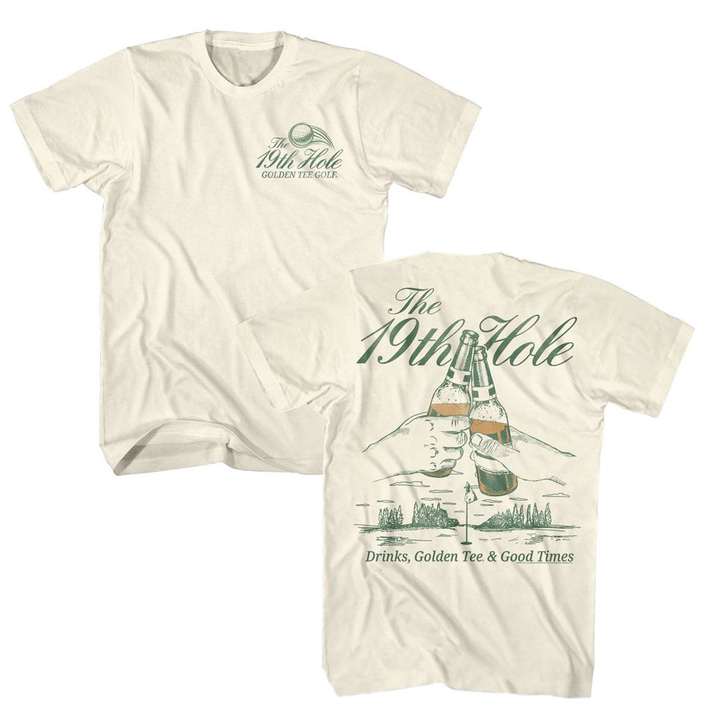 Golden Tee - GOLDEN TEE 19TH HOLE F B Adult Shirt
