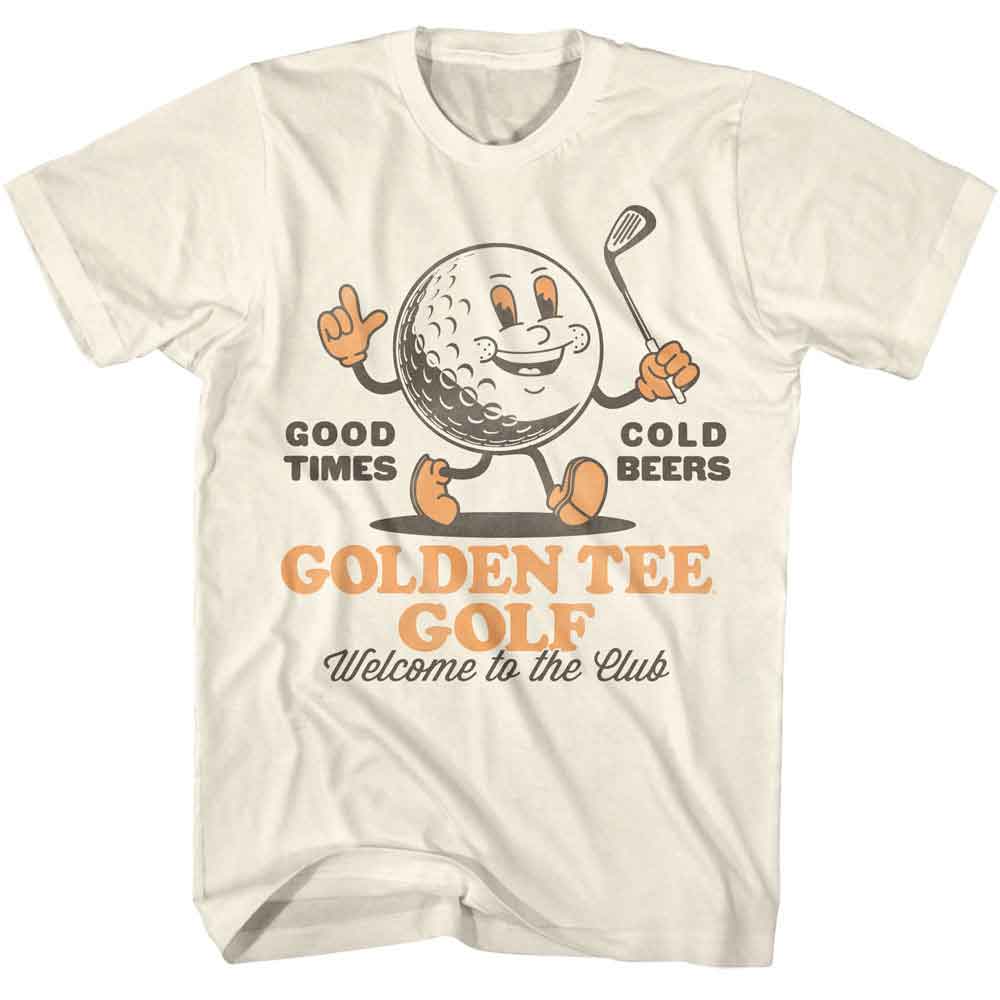 Golden Tee - GOLDEN TEE GT GOLF BALL CARTOON Adult Shirt
