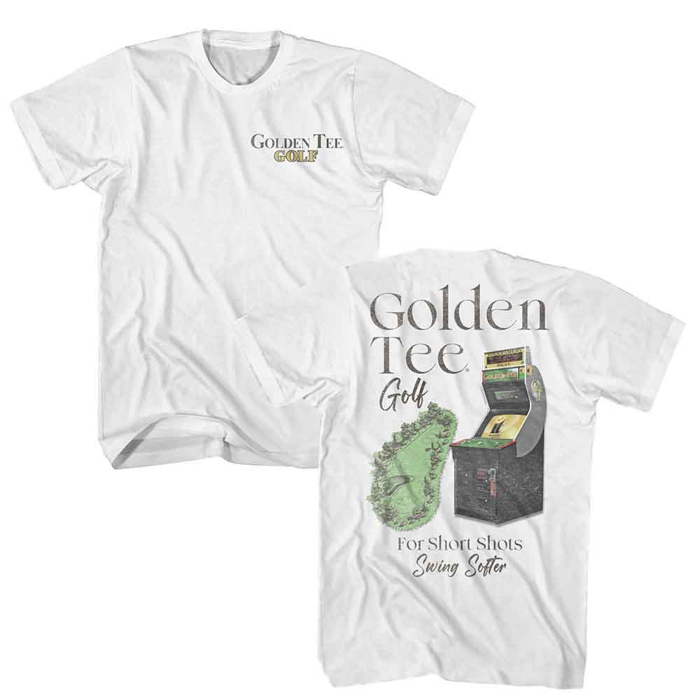 Golden Tee - GOLDEN TEE CABINET AND GOLF COURSE Adult Shirt