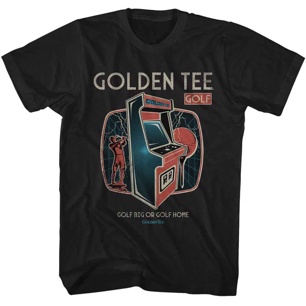 Golden Tee - GOLDEN TEE GOLF BIG OR GO HOME Adult Shirt