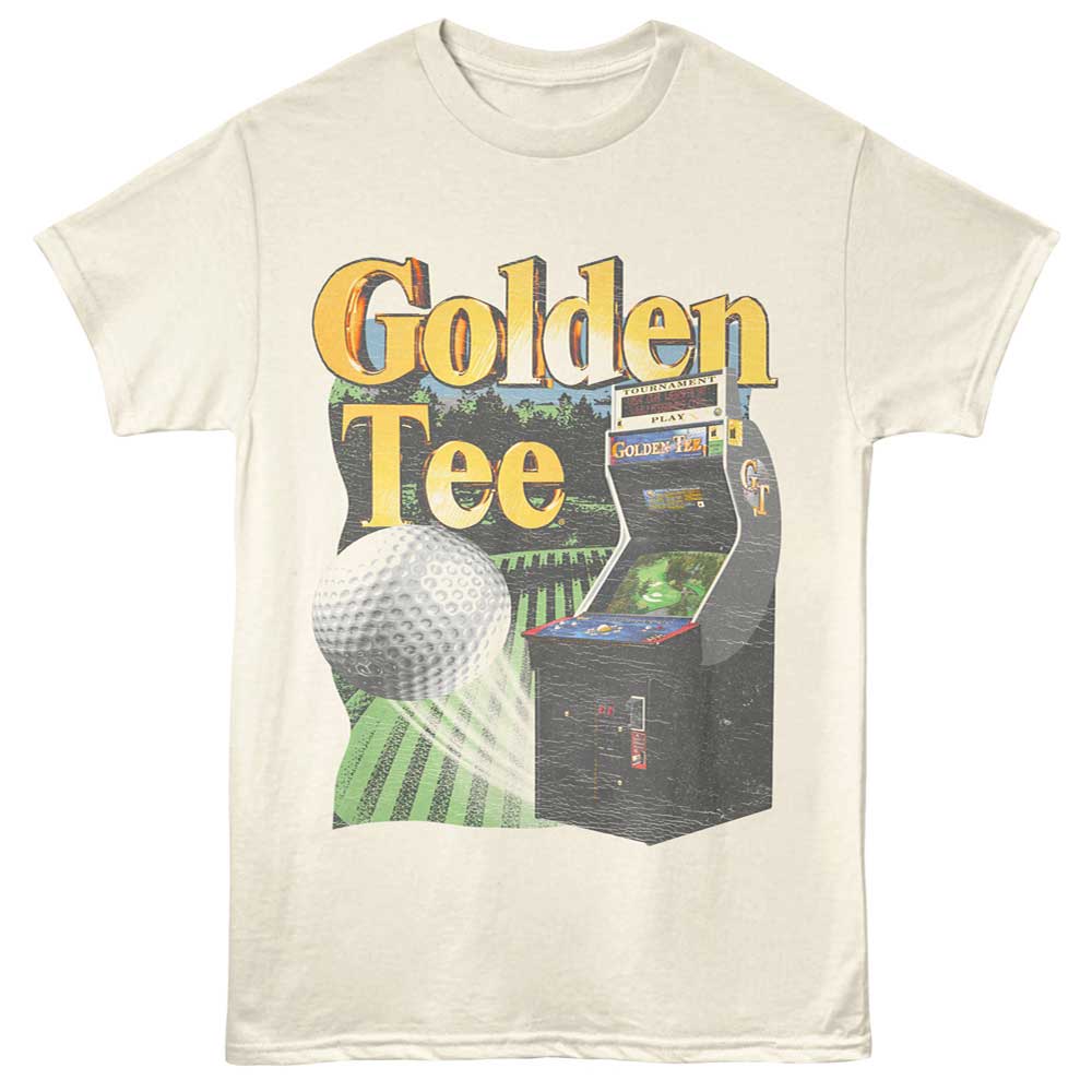 Golden Tee - GOLDEN TEE CABINET AND LOGO Adult Shirt