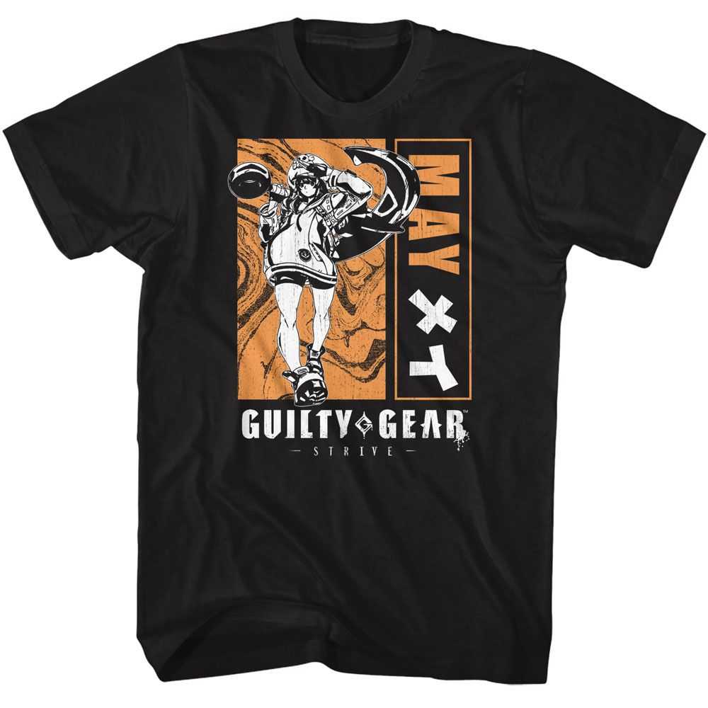 Guilty Gear - GUILTY GEAR BLOCKED OUT MAY Adult Shirt