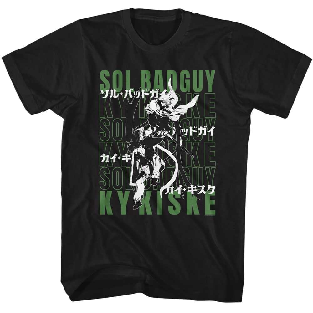Guilty Gear - GUILTY GEAR SOL BADGUY AND KY KISKE Adult Shirt