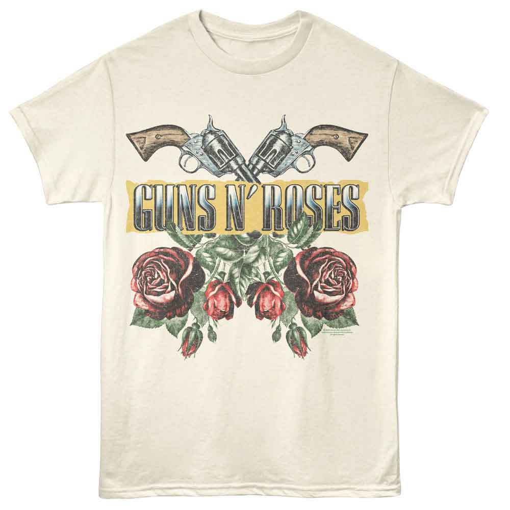 Guns N Roses - GNR ROSES AND GUNS Adult Shirt