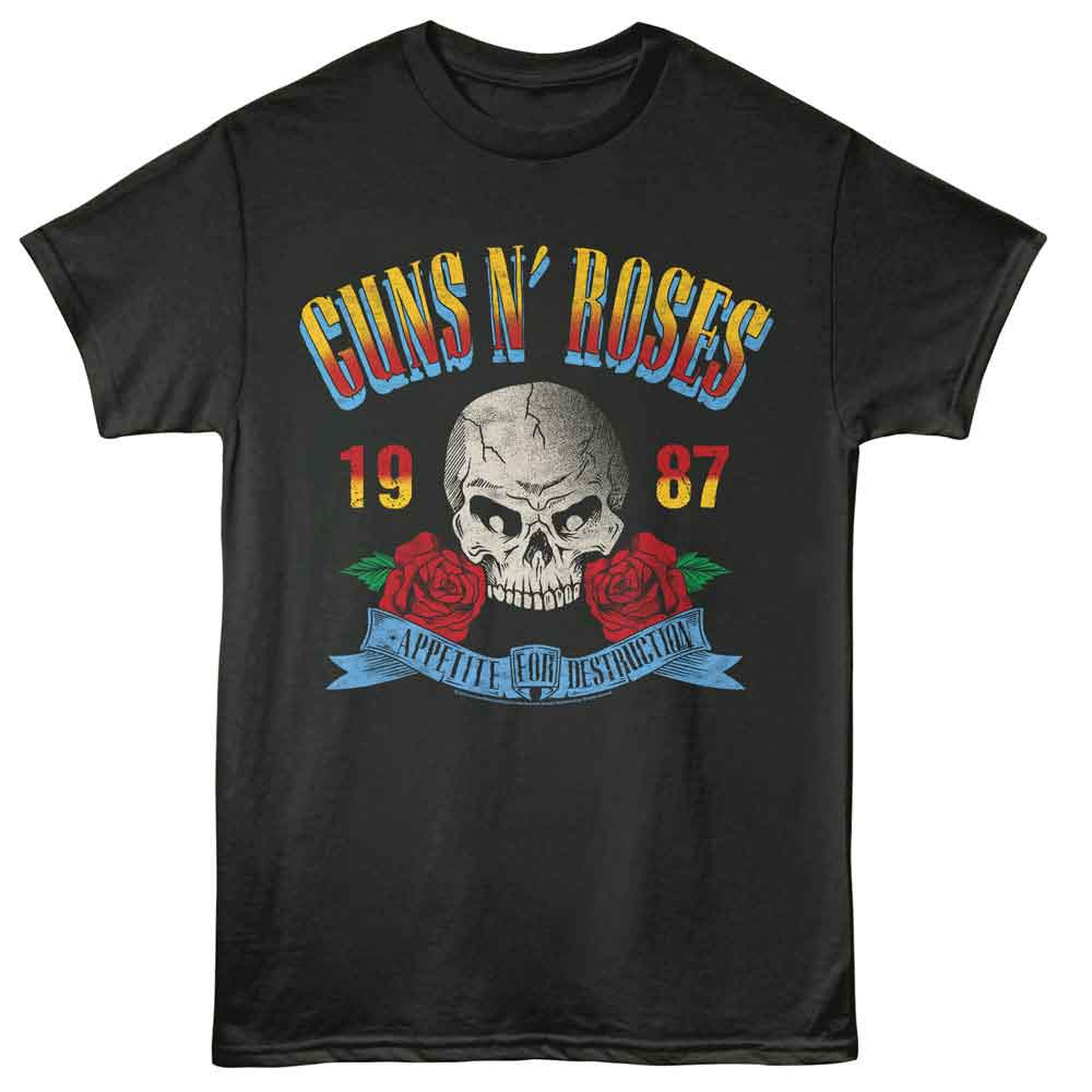 Guns N Roses - GNR AFD 87 Adult Shirt