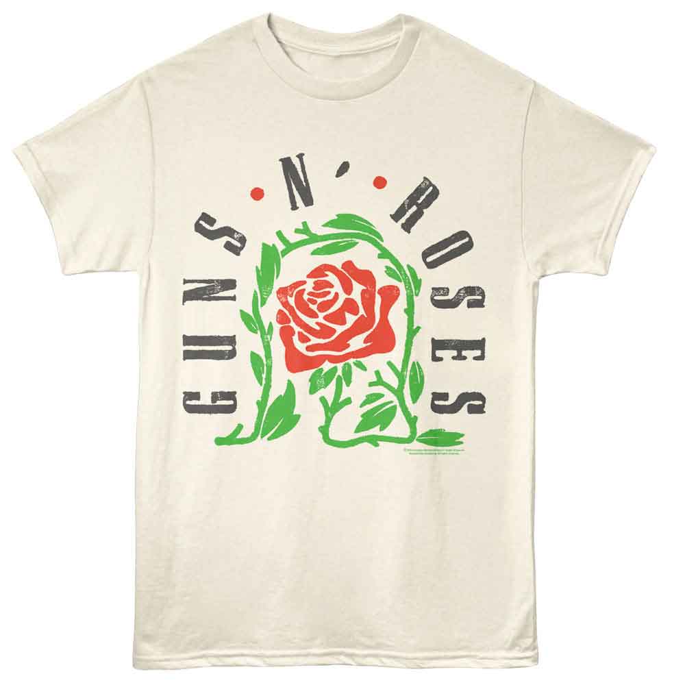 Guns N Roses - GNR THORNED ROSE Adult Shirt