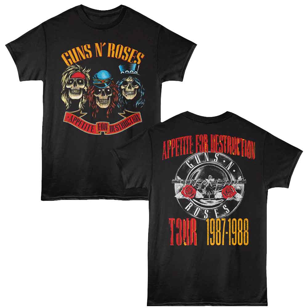 Guns N Roses - GUNS N ROSES AFD TOUR Adult Shirt