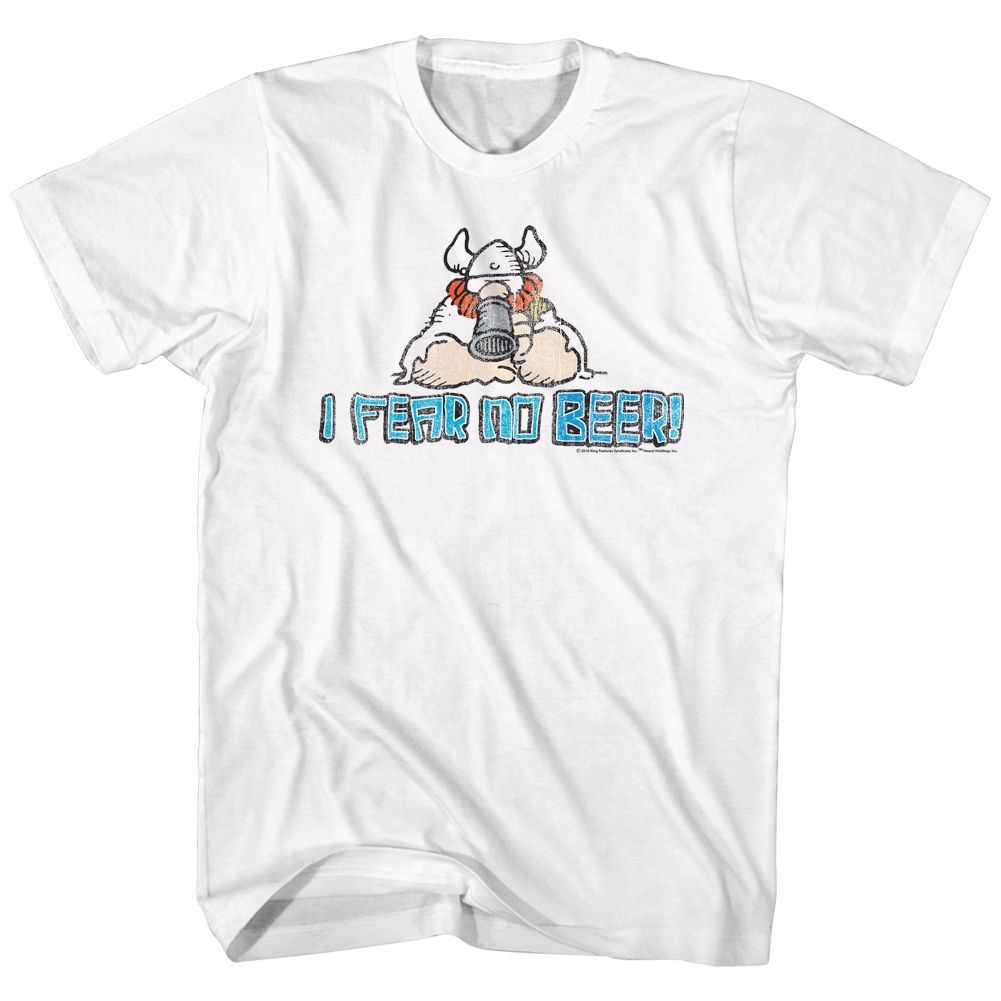 Hagar the Horrible - I FEAR NO BEER Adult Shirt