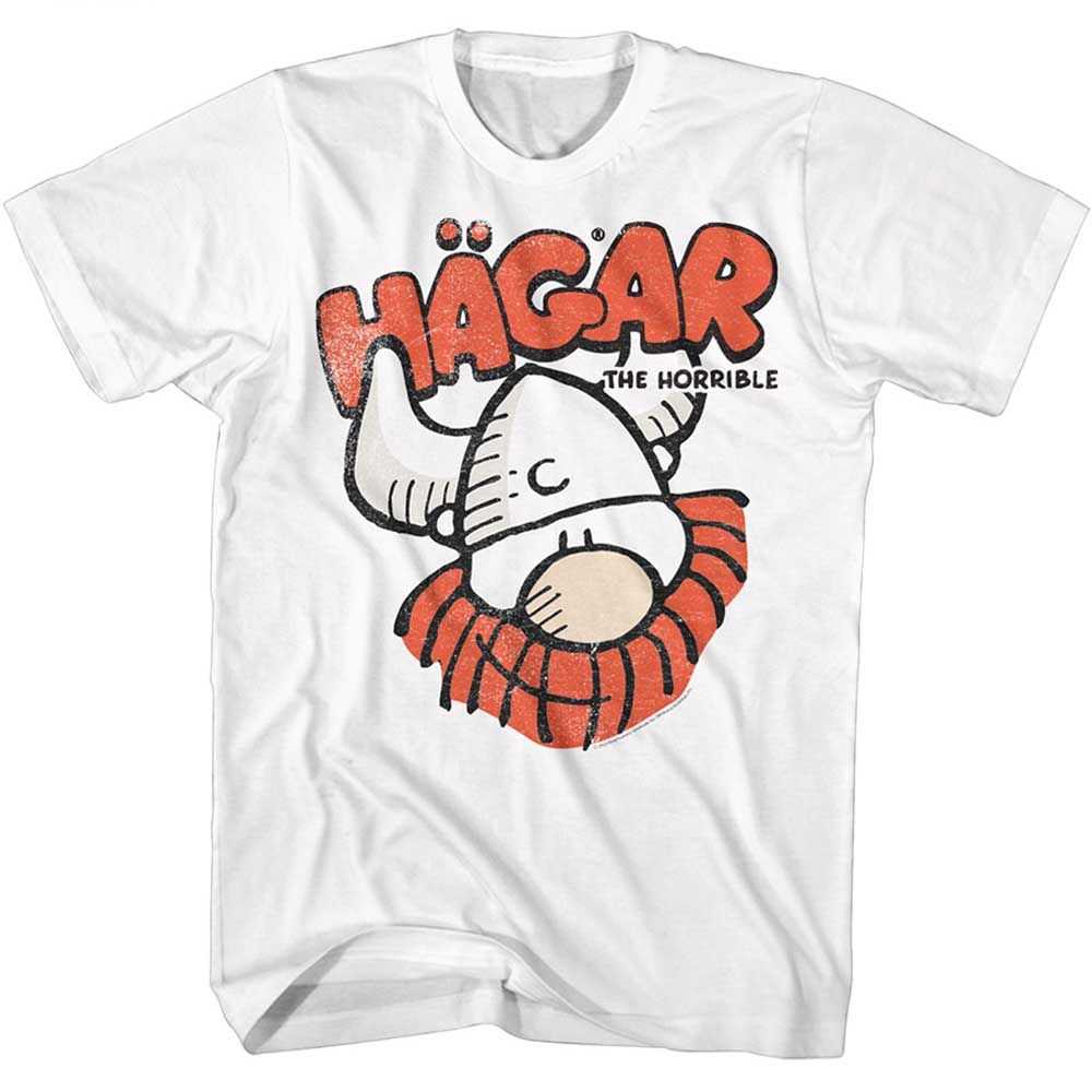 Hagar the Horrible - HAGAR HAGARS FACE Adult Shirt
