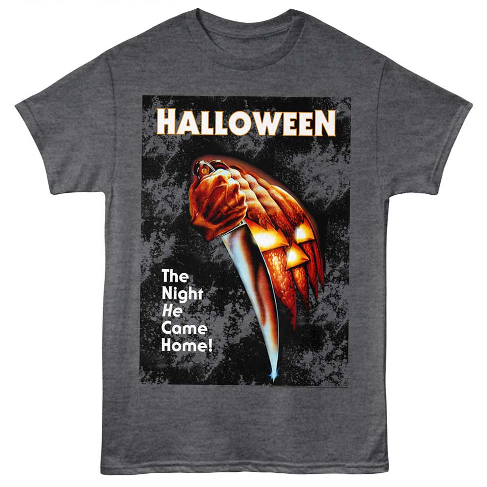 Halloween - HALLOWEEN THE NIGHT HE CAME HOME Adult Shirt