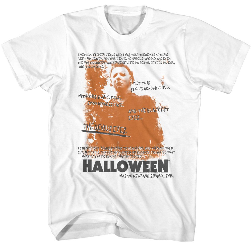 Halloween - HALLOWEEN HANDWRITTEN Adult Shirt
