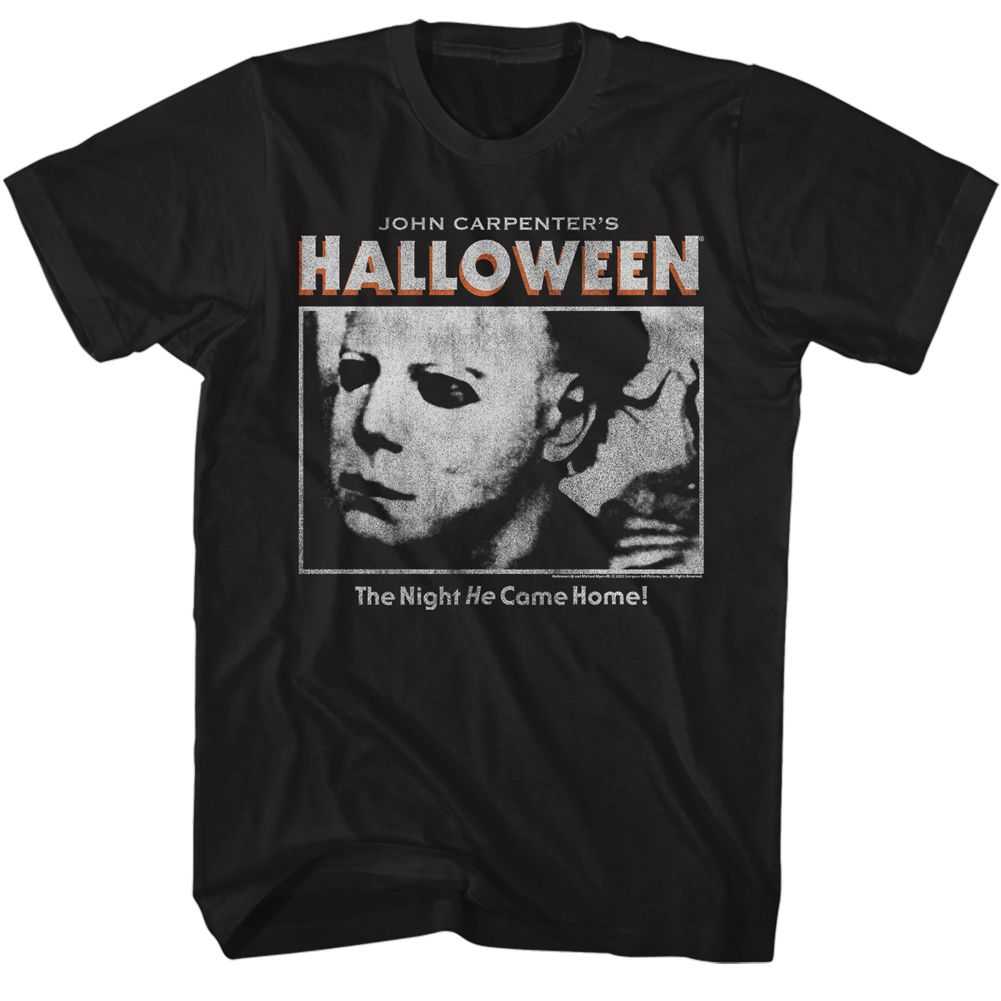 Halloween - HALLOWEEN LOGO AND PHOTO Adult Shirt