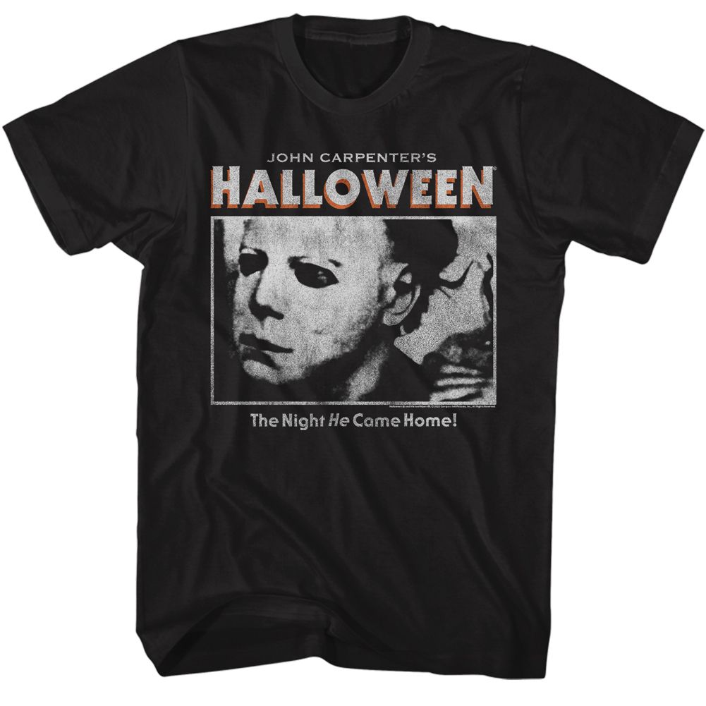 Halloween - HALLOWEEN LOGO AND PHOTO Adult Shirt