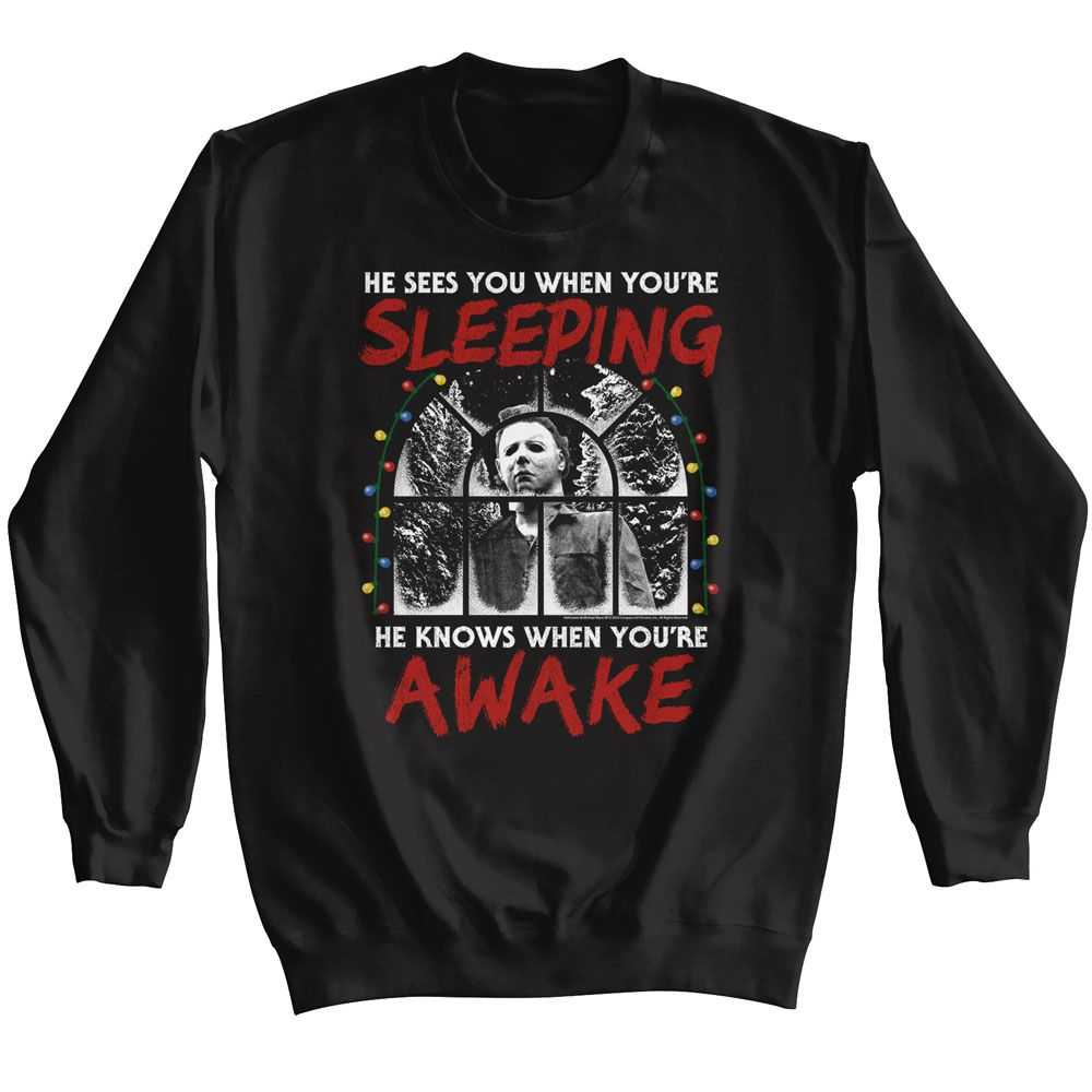 Halloween - HALLOWEEN SEES YOU WHEN YOURE SLEEPING Adult Shirt