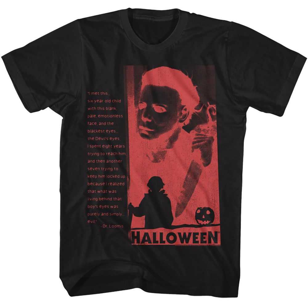 Halloween - HALLOWEEN BLACKEST EYES Adult Shirt