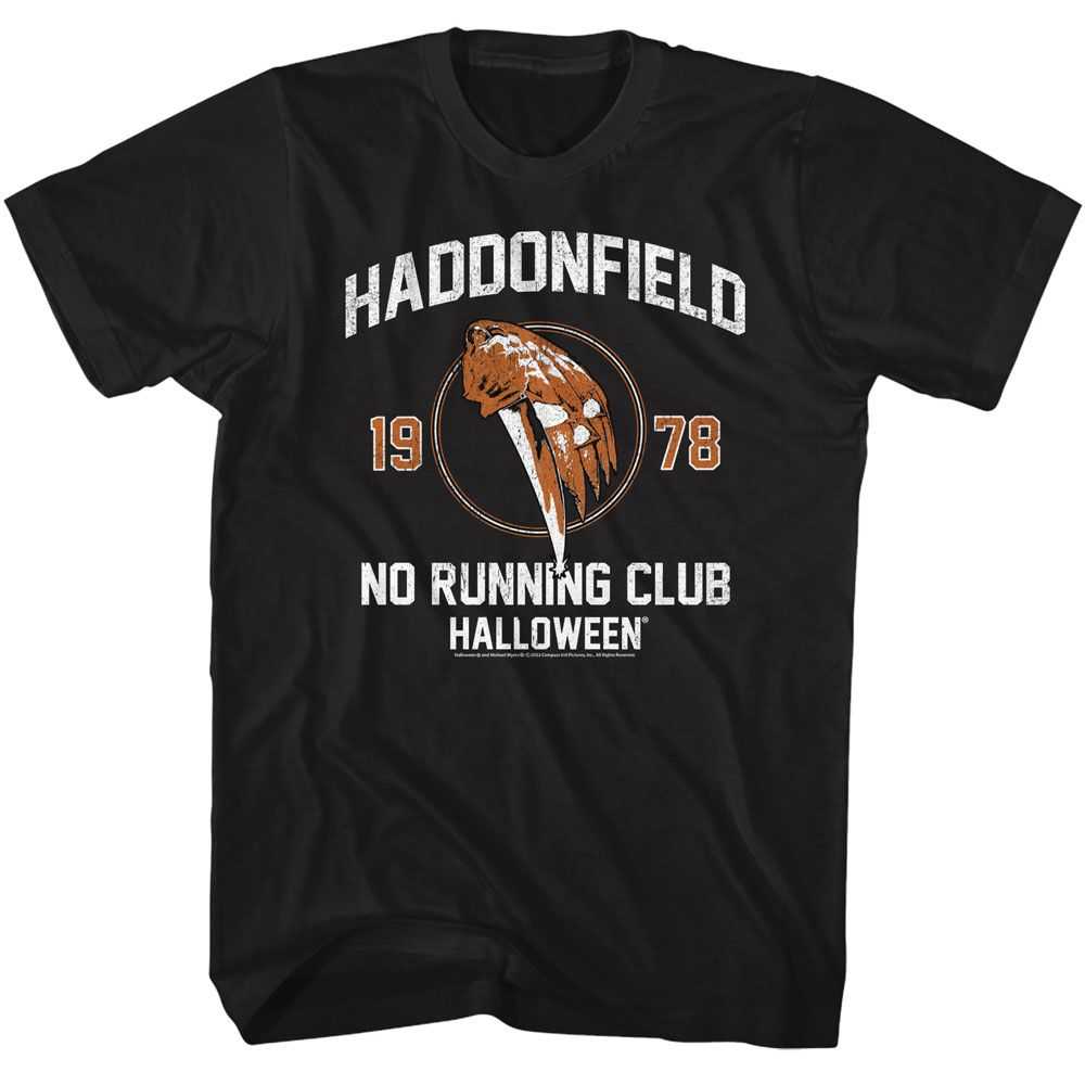 Halloween - HALLOWEEN NO RUNNING CLUB Adult Shirt