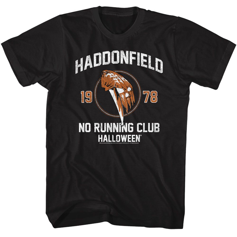 Halloween - HALLOWEEN NO RUNNING CLUB Adult Shirt