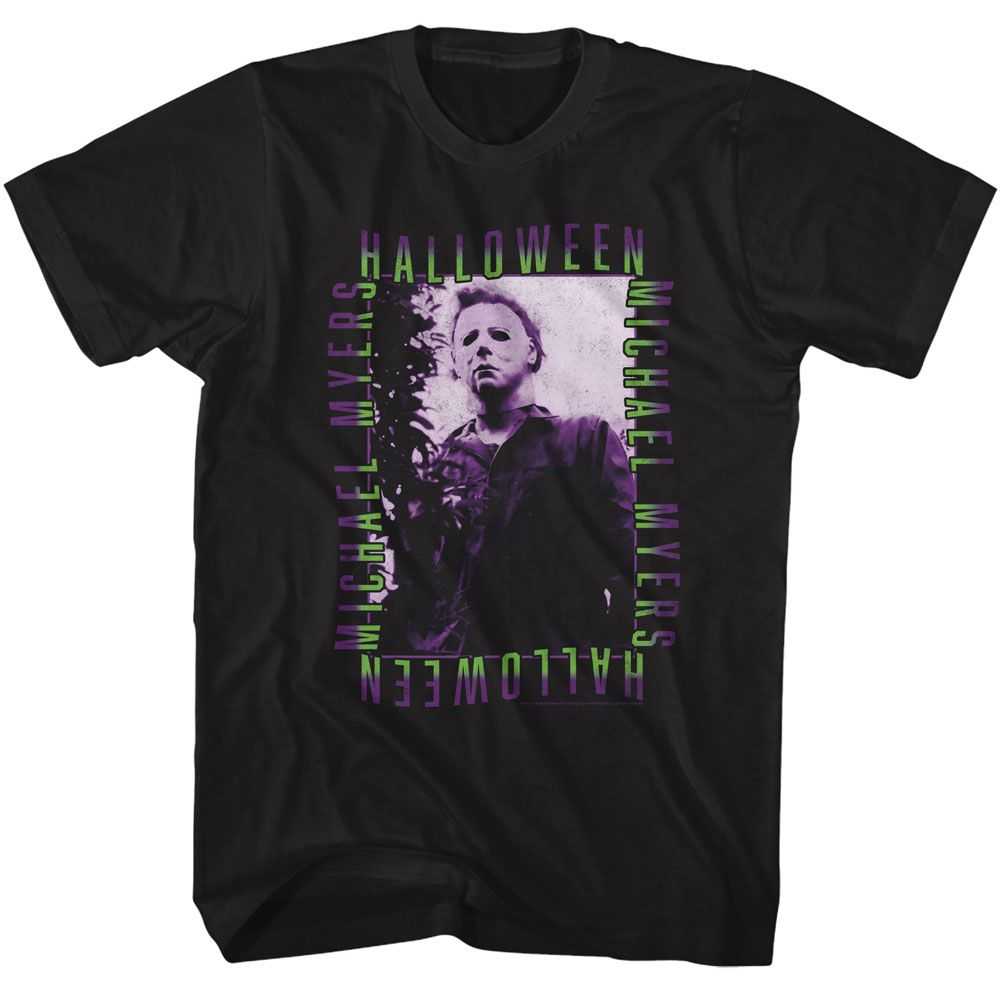 Halloween - HALLOWEEN REPEAT GRADIENT TEXT Adult Shirt
