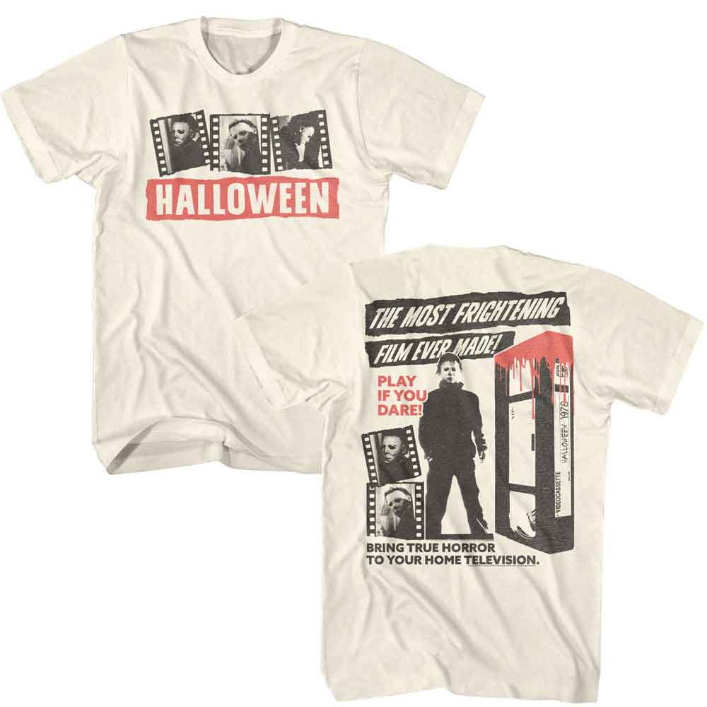Halloween - HALLOWEEN FRIGHTENING FILM F B Adult Shirt
