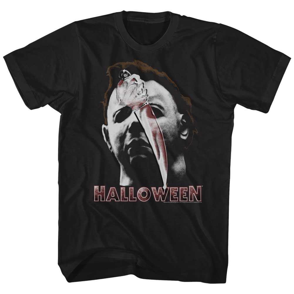 Halloween - MASK AND KNIFE Adult Shirt
