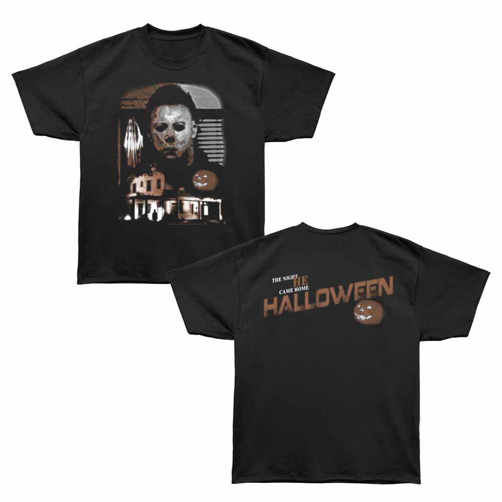 Halloween - HALLOWEEN THE NIGHT HE CAME HOME Adult Shirt