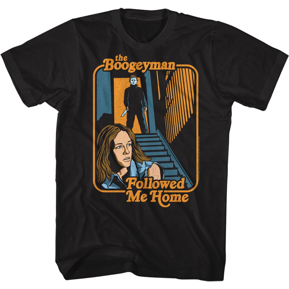 Halloween - BOOGEYMAN FOLLOWED Adult Shirt