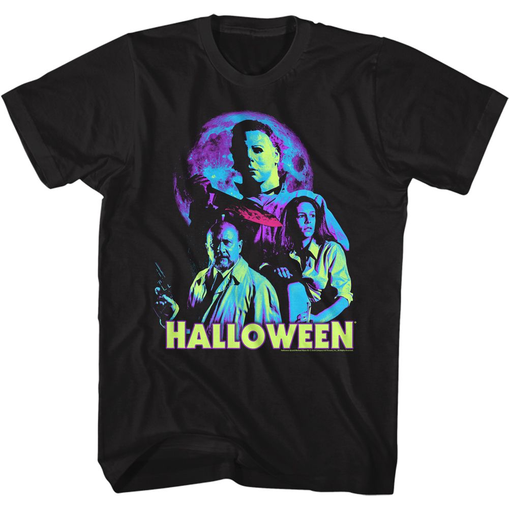 Halloween - NEON MOON Adult Shirt