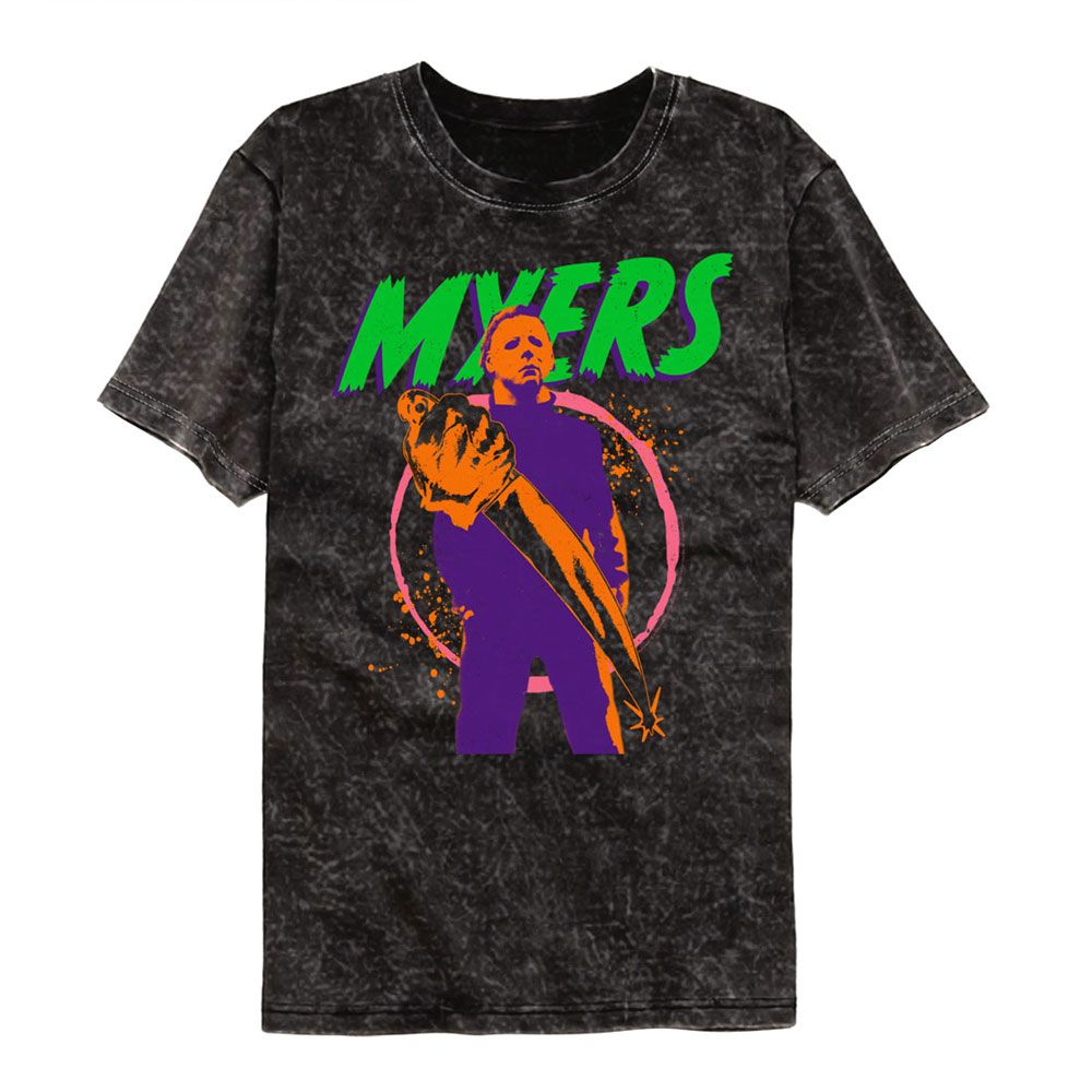 Halloween - HALLOWEEN COLORFUL MYERS Adult Shirt