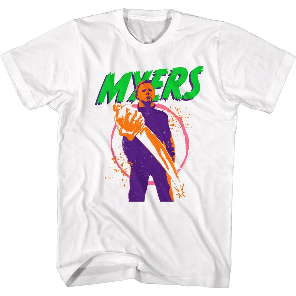 Halloween - COLORFUL MYERS Adult Shirt