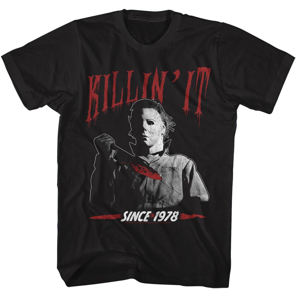 Halloween - HALLOWEEN KILLIN IT Adult Shirt