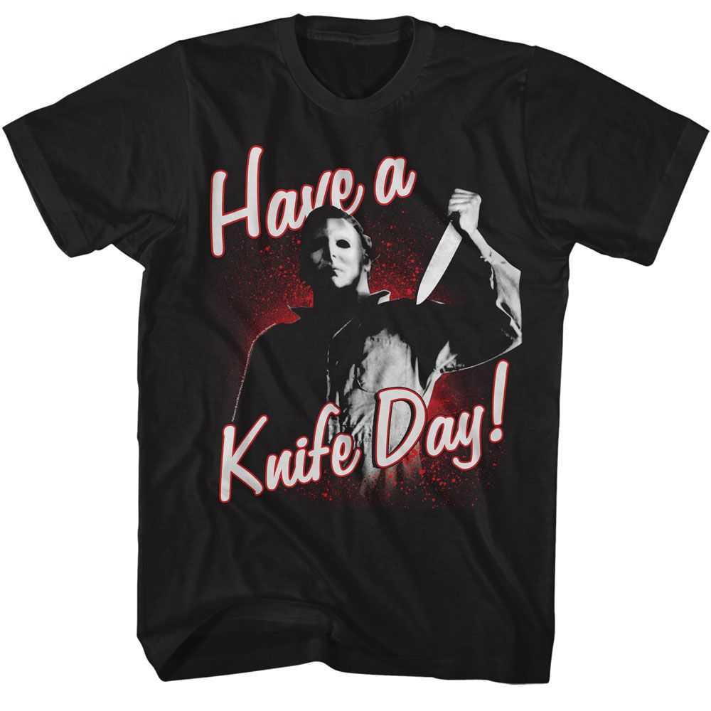 Halloween - HALLOWEEN HAVE A KNIFE DAY Adult Shirt