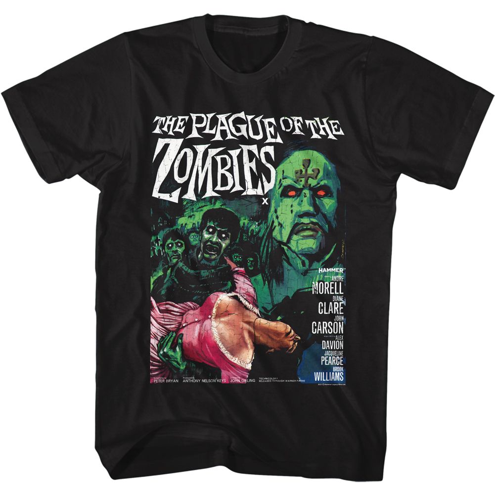 Hammer Horror - PLAGUE OF THE ZOMBIES Adult Shirt