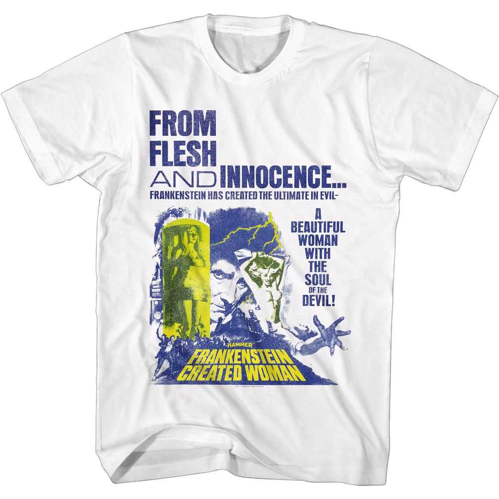 Hammer Horror - FLESH AND INNOCENCE Adult Shirt