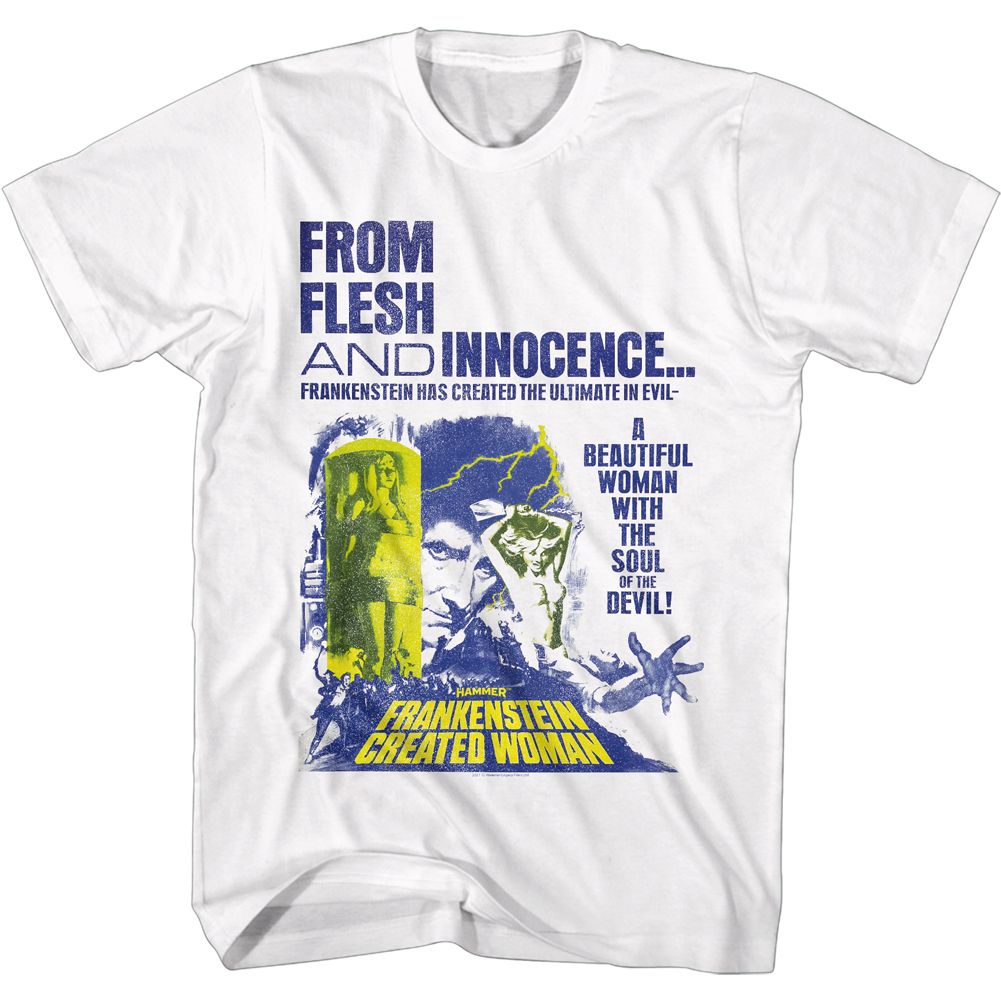 Hammer Horror - FLESH AND INNOCENCE Adult Shirt