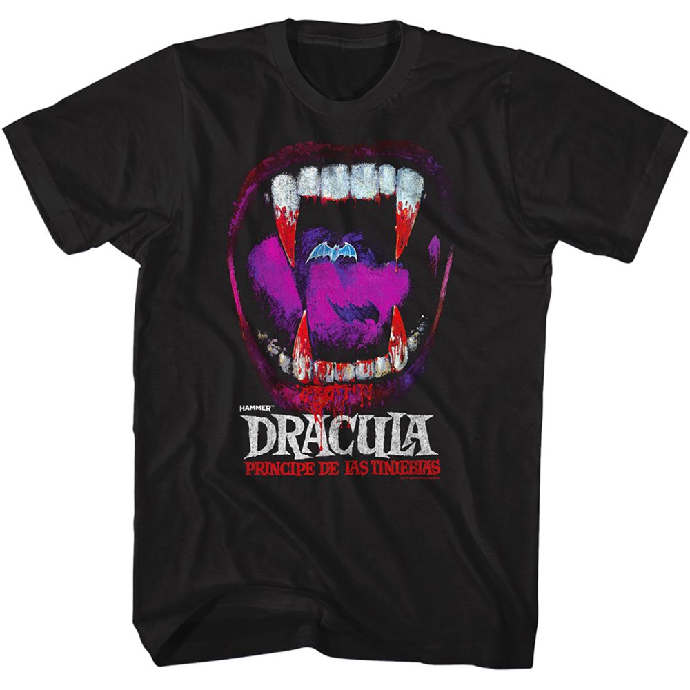 Hammer Horror - DRACULA BITE Adult Shirt