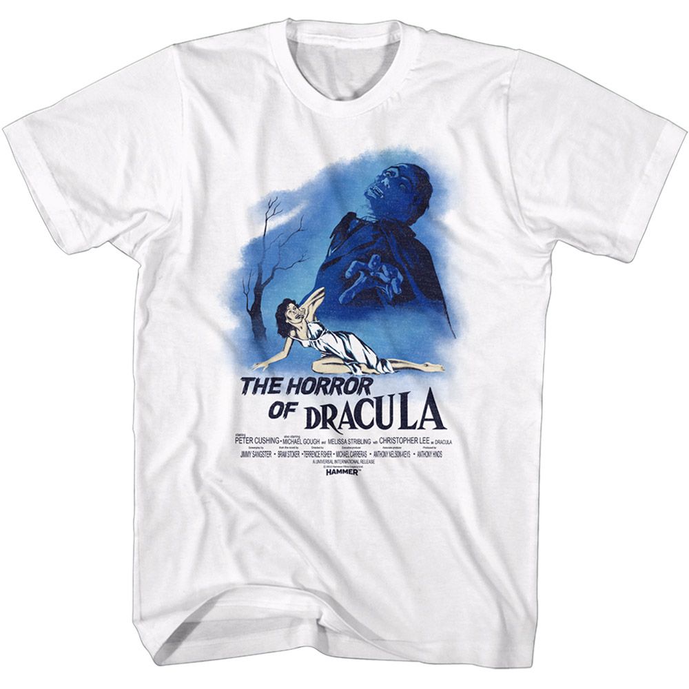 Hammer Horror - HAMMER HORROR HORROR OF DRAC Adult Shirt