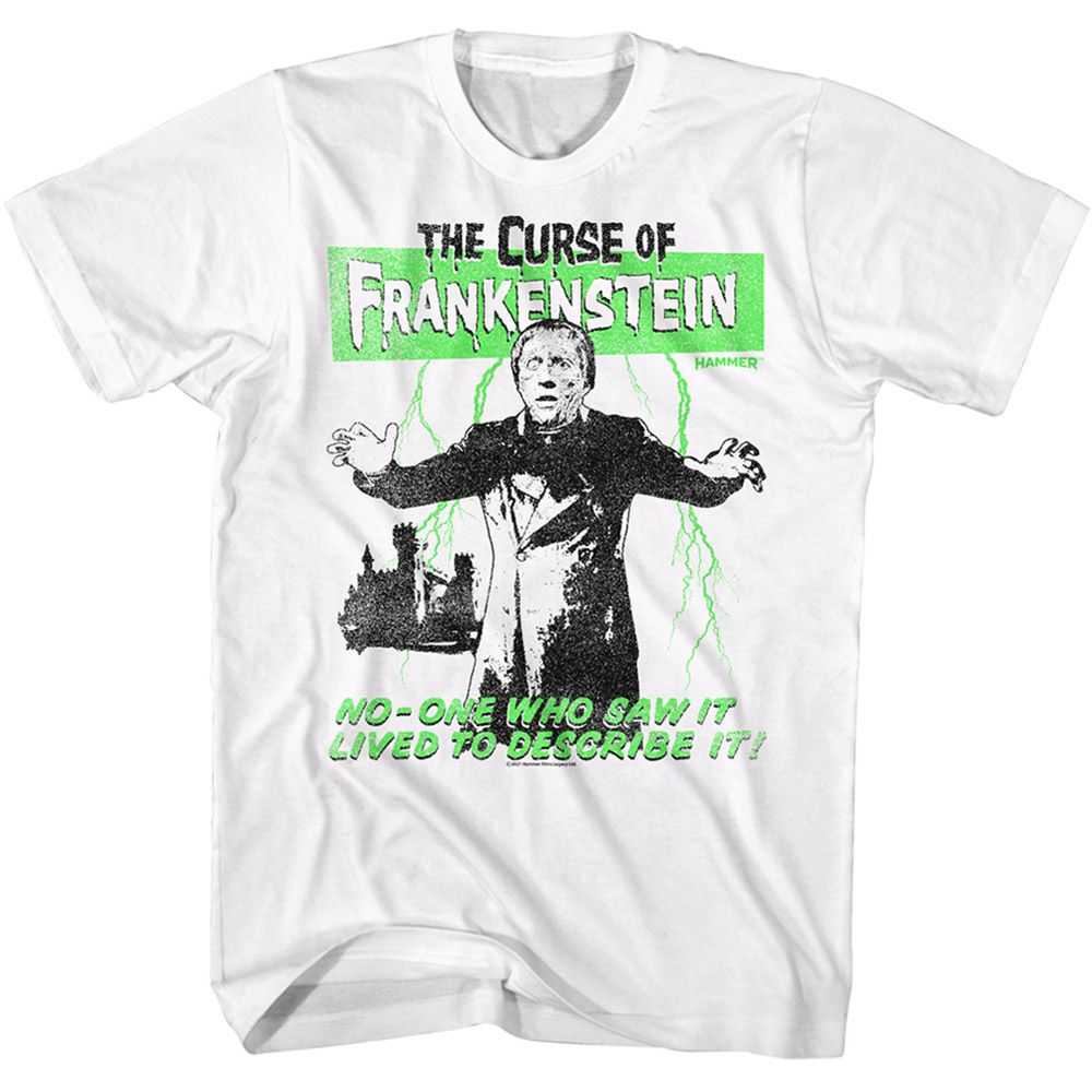 Hammer Horror - HAMMER HORROR CURSE OF FRANKENSTEIN Adult Shirt