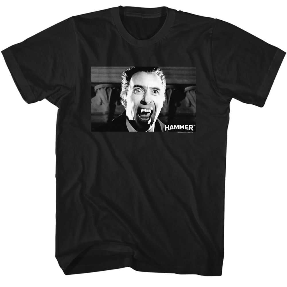 Hammer Horror - HAMMER HORROR ANGRY DRACULA Adult Shirt