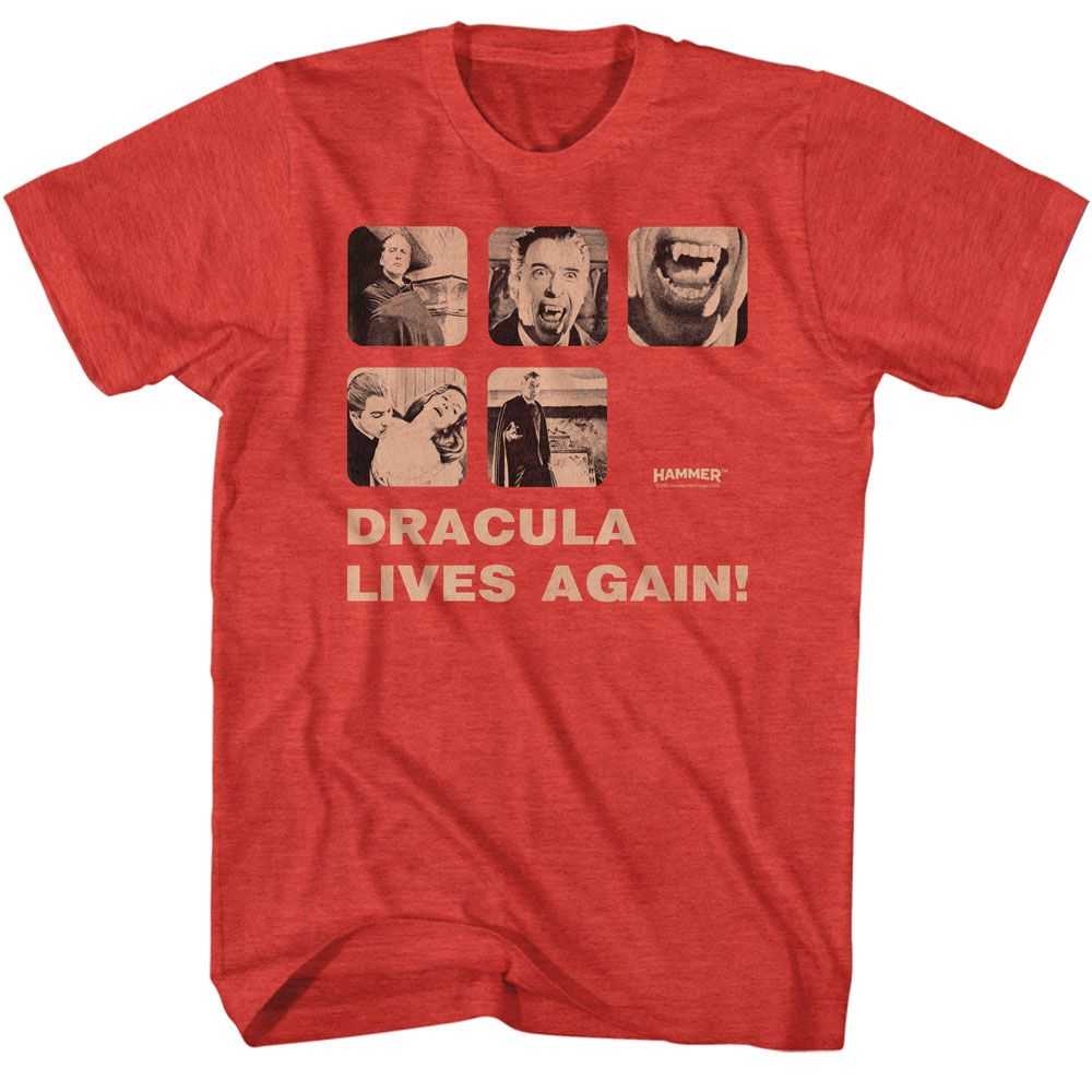 Hammer Horror - HAMMER HORROR DRACULA RISEN Adult Shirt