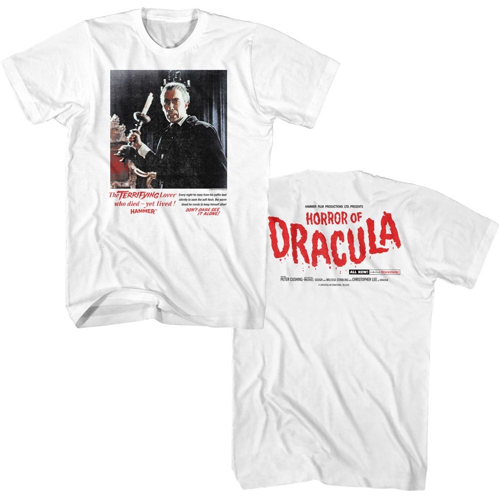 Hammer Horror - HAMMER HORROR HORROR OF DRAC Adult Shirt