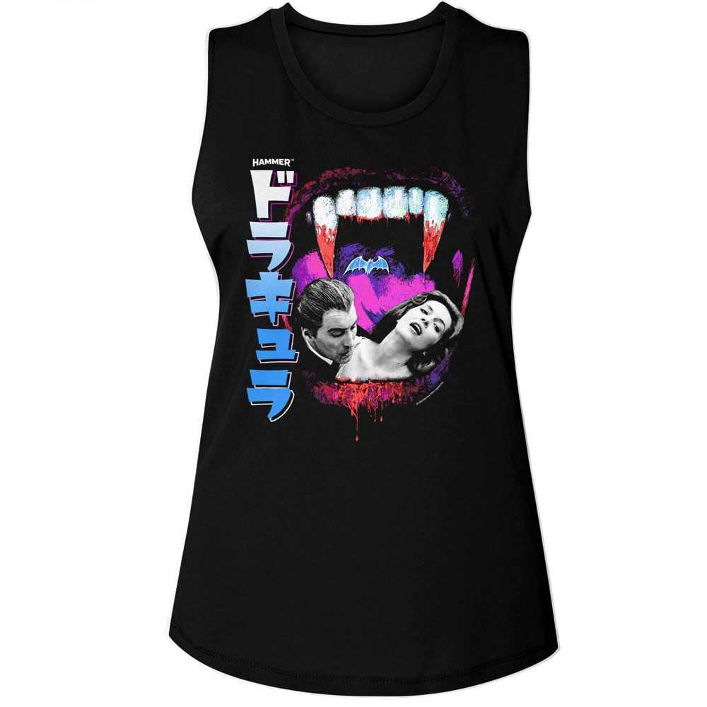 Hammer Horror - HAMMER HORROR FANGS AND PHOTOS JPN TEXT Adult Shirt
