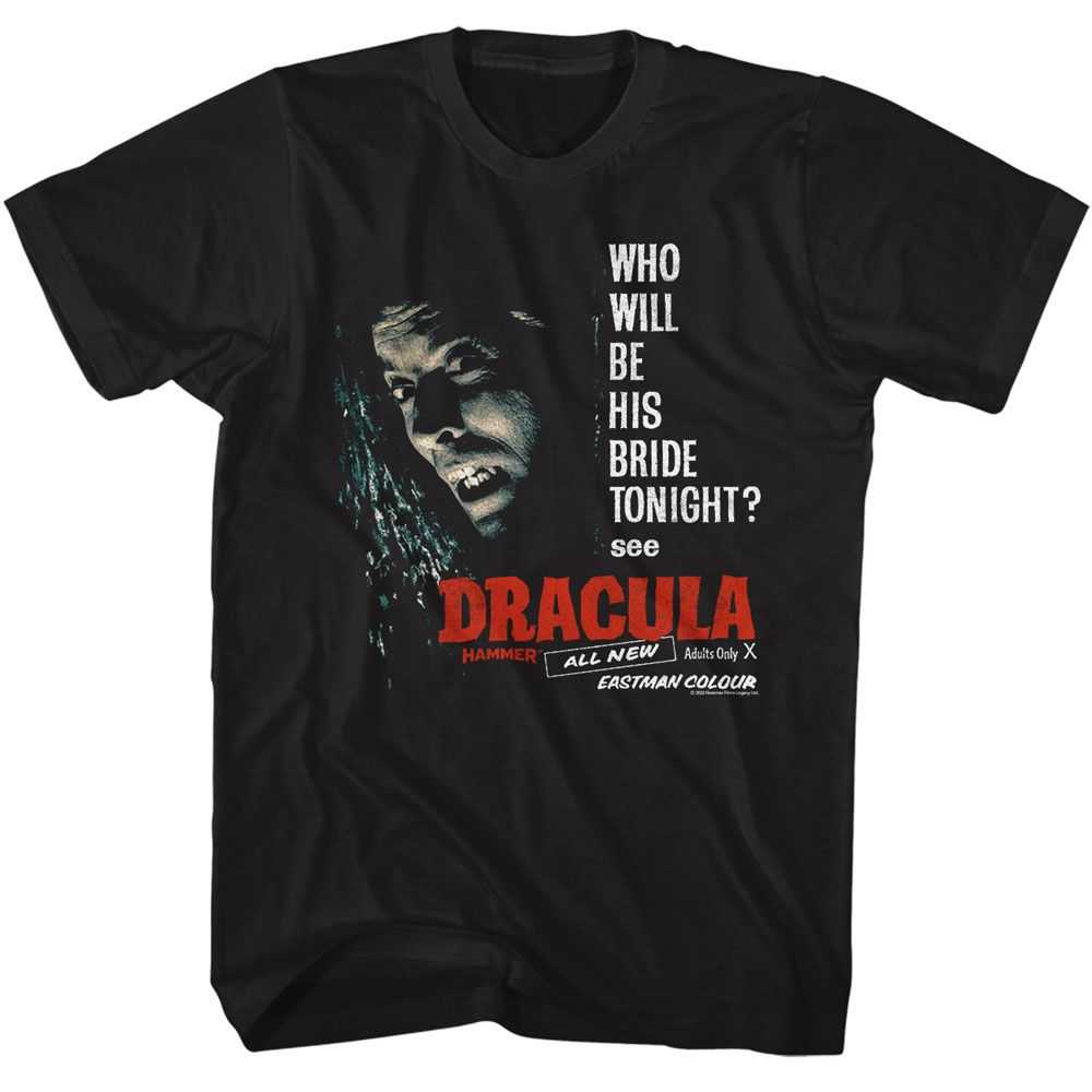 Hammer Horror - HAMMER HORROR BE HIS BRIDE Adult Shirt