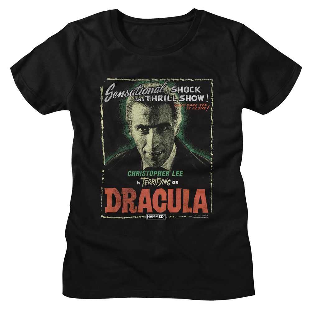 Hammer Horror - HAMMER HORROR LEE AS DRACULA Adult Shirt