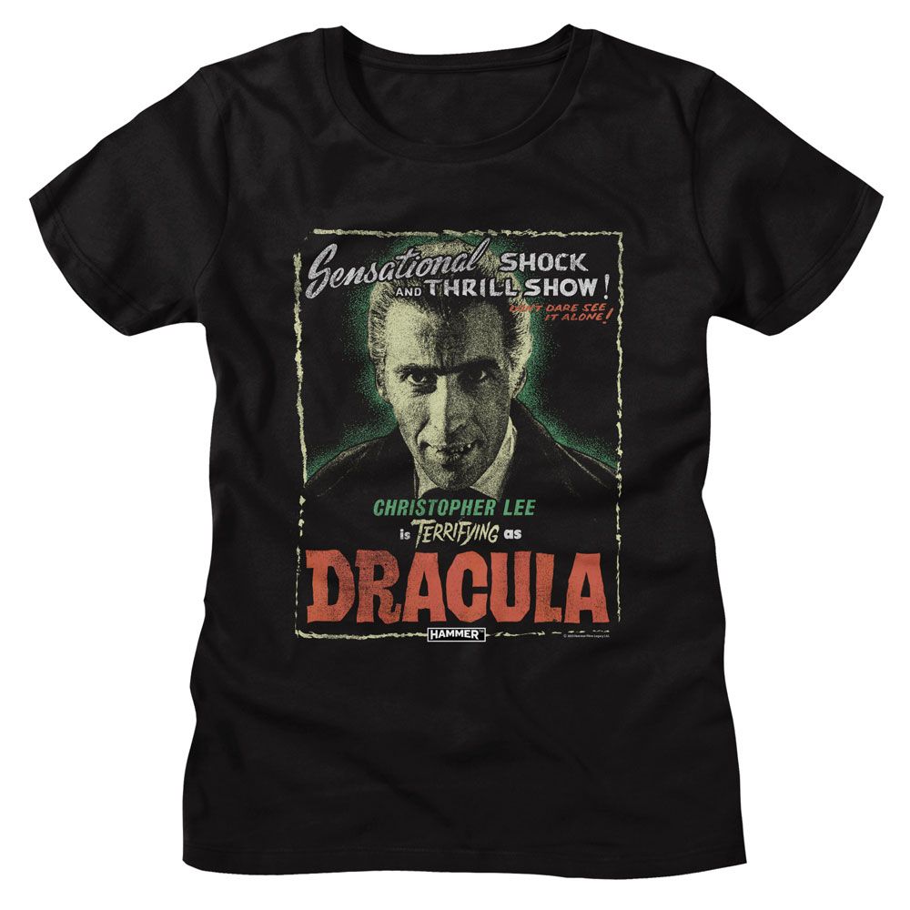 Hammer Horror - HAMMER HORROR LEE AS DRACULA Adult Shirt