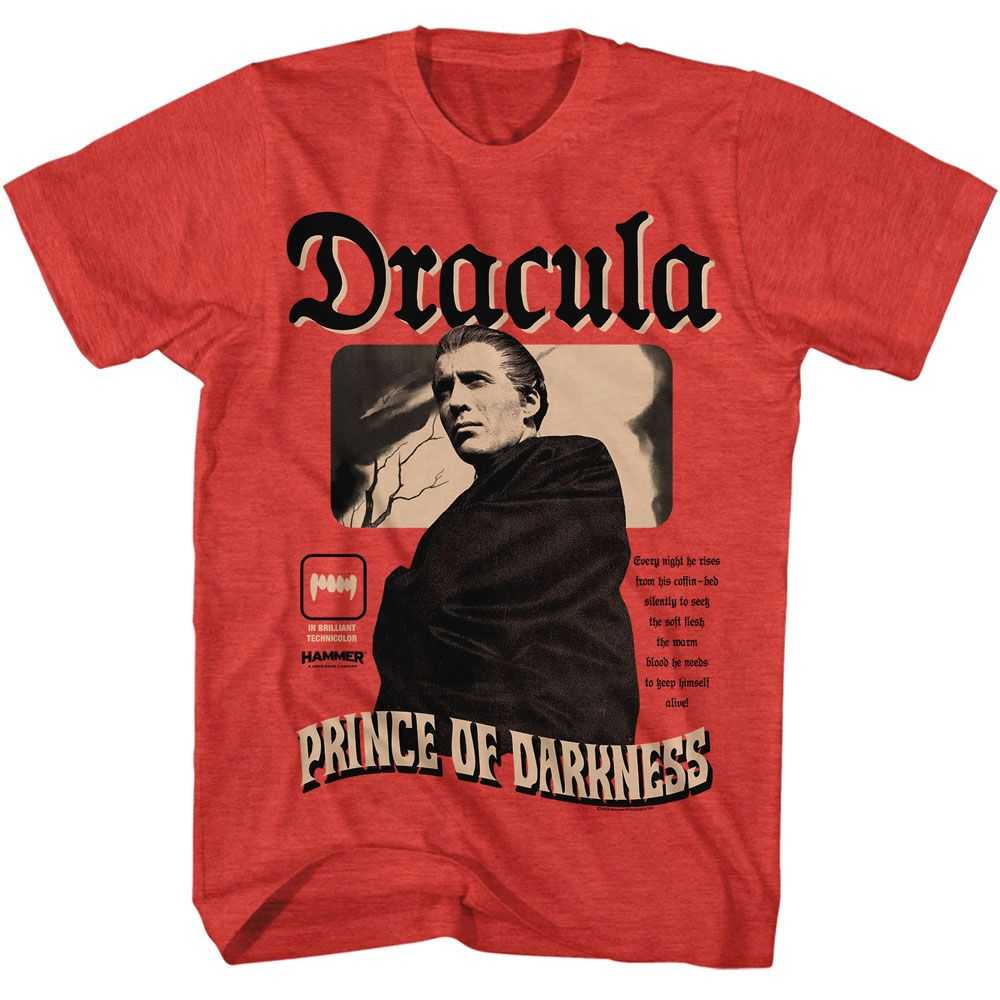 Hammer Horror - HAMMER HORROR PRINCE OF D Adult Shirt